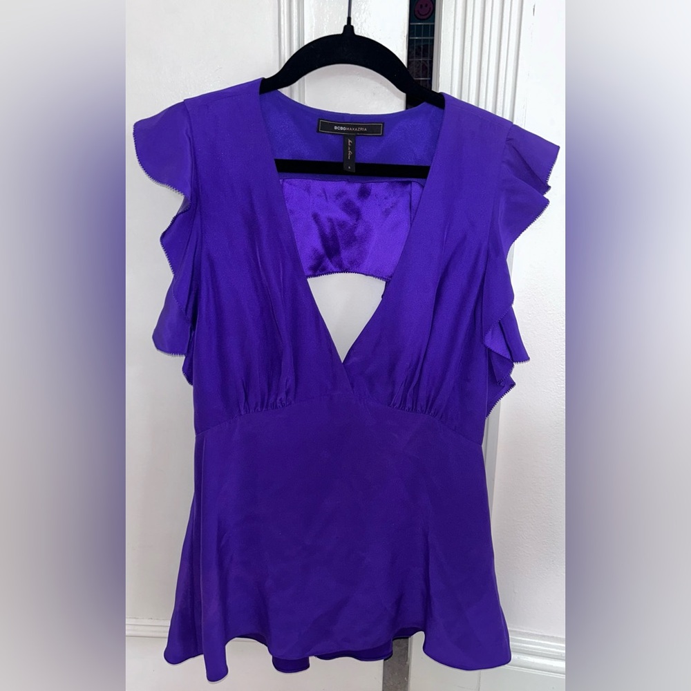 BCBG MAXAZRIA Silk Top